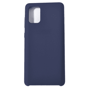 Silicone Case Original Soft-Touch Silky Cover Housing For Samsung S20 Plus - Black