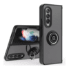 Case with Ring for Samsung Galaxy Z fold 4 - Black