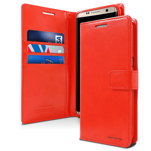 BlueMoon Diary (Goospery) for Samsung Galaxy S20 - RED BlueMoon Diary (Goospery) for Samsung Galaxy S20 - RED
