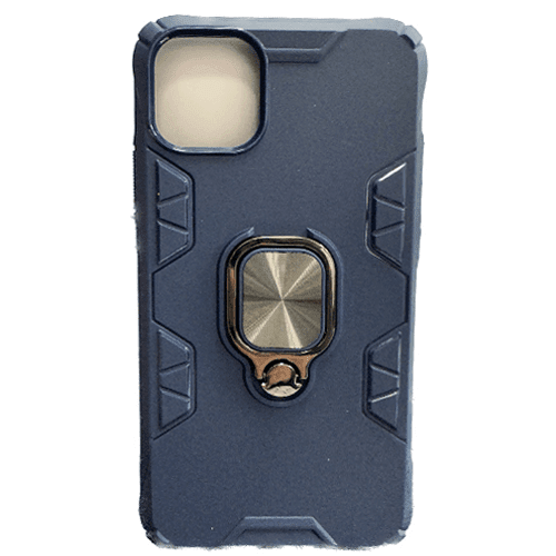 Case With Ring For Iphone 11 - Navy Case With Ring For Iphone 11 - Navy