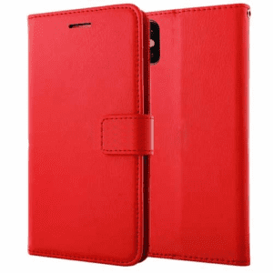 Photo ID Wallet for Apple iPhone XS Max - RED