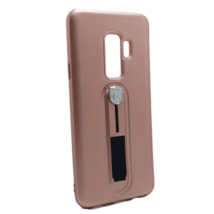 Smile Sports Car Driveway Phone Cover with Kickstand Case Samsung Galaxy S9 Plus - Rose Gold