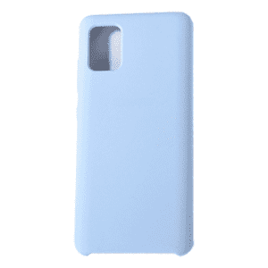 Silicone Case Original Soft-Touch Silky Cover Housing For Samsung S20 Plus - Light Blue