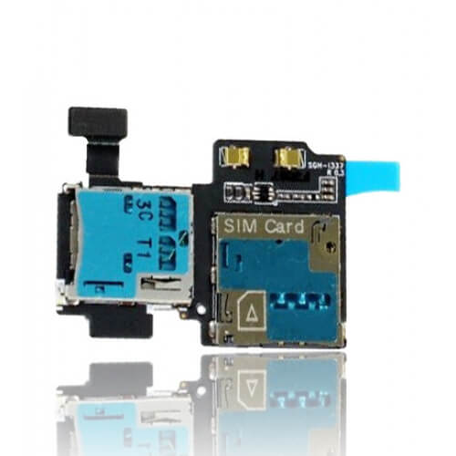 SIM TRAY SD CARD READER COMPATIBLE FOR SAMSUNG GALAXY S4