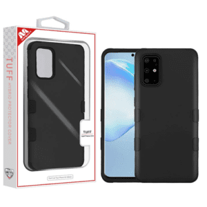 TUFF Hybrid Phone Protector Cover For Samsung S20 Plus - Black