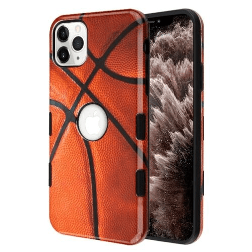 Hard Hybrid Armor Impact Case Orange Basketball for Iphone 11 Hard Hybrid Armor Impact Case Orange Basketball for Iphone 11