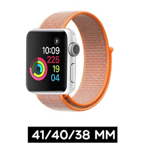 Sports Loop 38/40/41mm Regular Orange for APL Watch Band - Orange Sports Loop 38/40/41mm Regular Orange for APL Watch Band - Orange