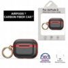 Carbon Fiber Airpods 3 Case - RED / Black