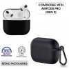Silicone Airpods Pro (Gen 2) - Black
