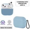 Silicone Airpods Pro (Gen 2) - Light Blue