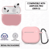 Silicone Airpods Pro (Gen 2) - Light Pink