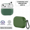 Silicone Airpods Pro (Gen 2) - Midnight Green