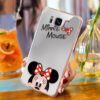 Cartoon Mickey Mouse Women Mirror Phone Cases for Samsung Galaxy S8 Plus