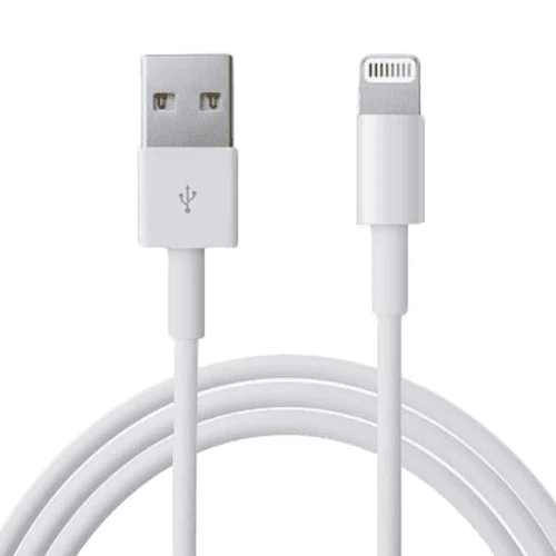 Charging Cable USB To Lightning With Out Packaging (3M) For Iphone - White Charging Cable USB To Lightning With Out Packaging (3M) For Iphone - White