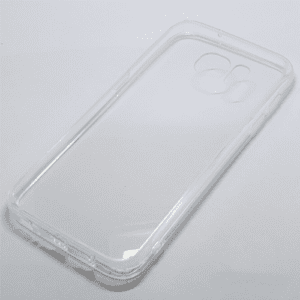 Silicone Phone Case With Dust Plug Samsung Galaxy S7 - Clear