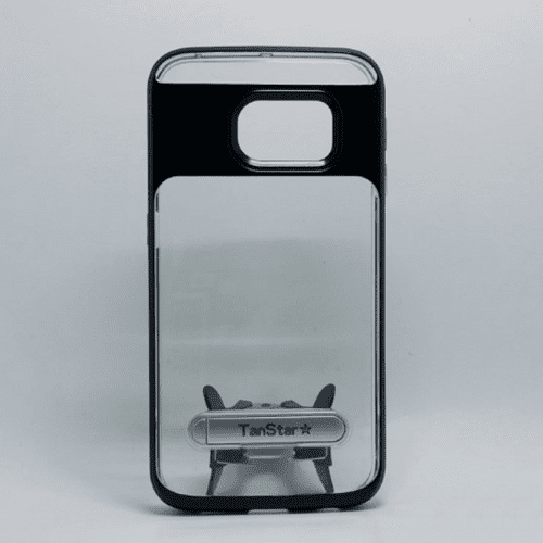 TanStar Aluminum Bumper Frame Case with Kickstand Samsung Galaxy S6 Edge - Black TanStar Aluminum Bumper Frame Case with Kickstand Samsung Galaxy S6 Edge - Black
