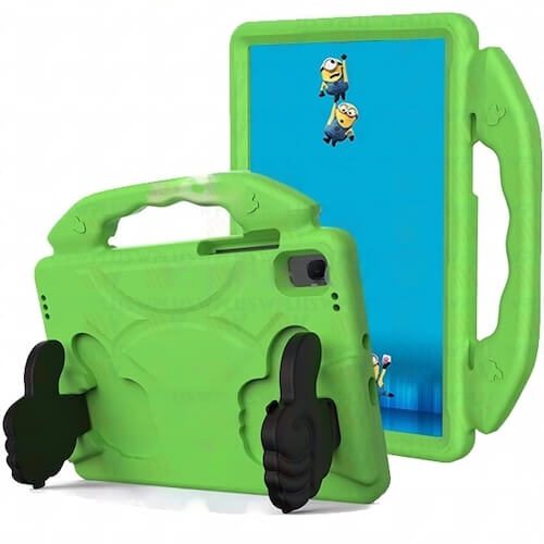Thumbs Up Kids Silicone for Apple iPad 10.9 (2022) - Green Thumbs Up Kids Silicone for Apple iPad 10.9 (2022) - Green