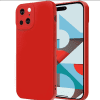 Matt TPU for Apple iPhone 15 (6.1) - RED