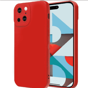Matt TPU for Apple iPhone 15 (6.1) - RED
