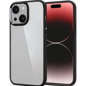 Transparent Armor for Apple iPhone 15 (6.1) - Clear Black