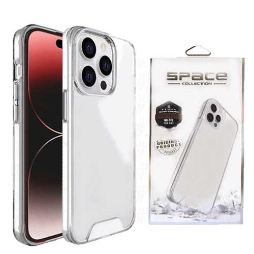 Space Case for Apple iPhone 15 Pro Max (6.7) - Clear Space Case for Apple iPhone 15 Pro Max (6.7) - Clear
