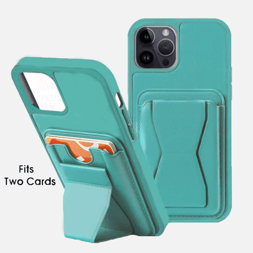 My Card Slot w/ kickstand Case for Apple iPhone 15 Pro Max (6.7) - Blue My Card Slot w/ kickstand Case for Apple iPhone 15 Pro Max (6.7) - Blue