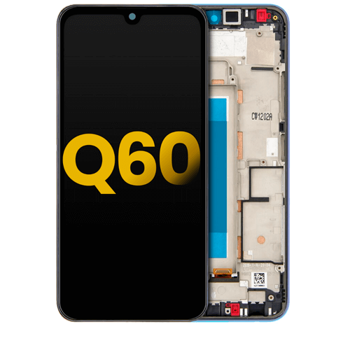 LCD ASSEMBLY WITH FRAME COMPATIBLE FOR LG Q60 (SINGLE CARD VERSION) / K50 (2019 / X520) (MOROCCAN BLUE) LCD ASSEMBLY WITH FRAME COMPATIBLE FOR LG Q60 (SINGLE CARD VERSION) / K50 (2019 / X520) (MOROCCAN BLUE)