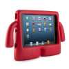 3D Silicone Case w/ Stand for Kids for Apple iPad 10.9 (2022) - RED