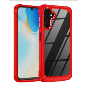 Case Clear For Samsung Galaxy A 14 5G - RED