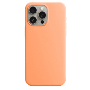 Case Silicon Iphone 15 Pro Max - Orange Sorbet