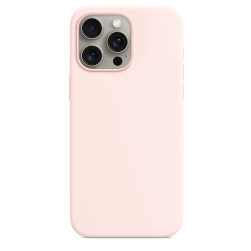 Case Silicon Iphone 15 Pro Max - Light Pink Case Silicon Iphone 15 Pro Max - Light Pink