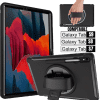 Hand Strap w/ Kickstand Case for Samsung Tab S9 (X710) - Black