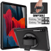 Hand Strap w/ Kickstand Case for Samsung Tab S9 Ultra (X910) - Black
