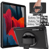 Hand Strap w/ Kickstand Case for Samsung Tab S9 Plus (X810) - Black