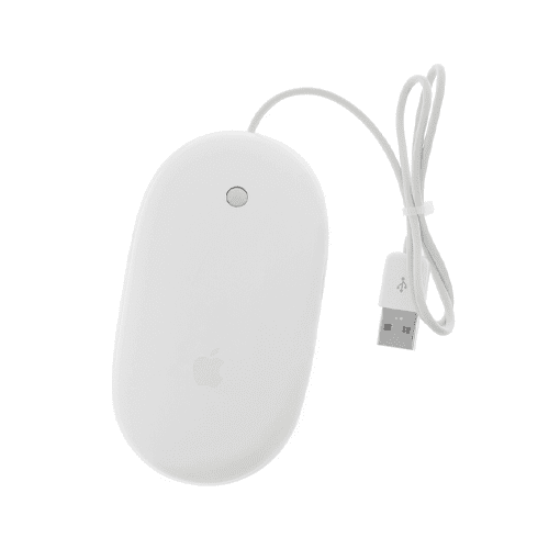 Apple mighty Mouse– Wired USB - White Apple mighty Mouse– Wired USB - White
