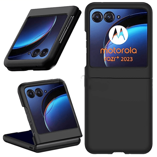 Back Plate for Motorola Moto Razr+ (2023) - Black Back Plate for Motorola Moto Razr+ (2023) - Black