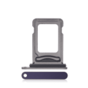 Single Sim Card Tray Compatible For IPhone 14 pro max - purpule