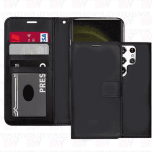 Case Photo ID Wallet for Samsung Galaxy S24 Ultra - Black