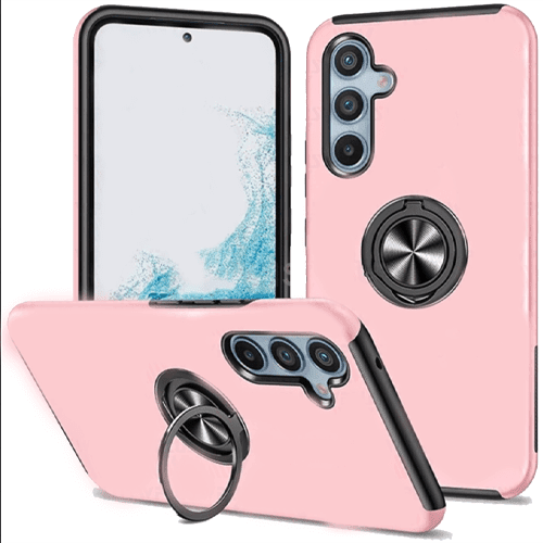 Case Swirl Invisible Ring for Samsung Galaxy A15 5G - Pink Case Swirl Invisible Ring for Samsung Galaxy A15 5G - Pink