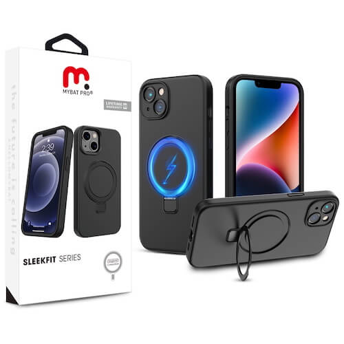 MyBat Pro SleekFit Series w/ MagSafe Case for Apple iPhone 14 (6.1) - Black MyBat Pro SleekFit Series w/ MagSafe Case for Apple iPhone 14 (6.1) - Black