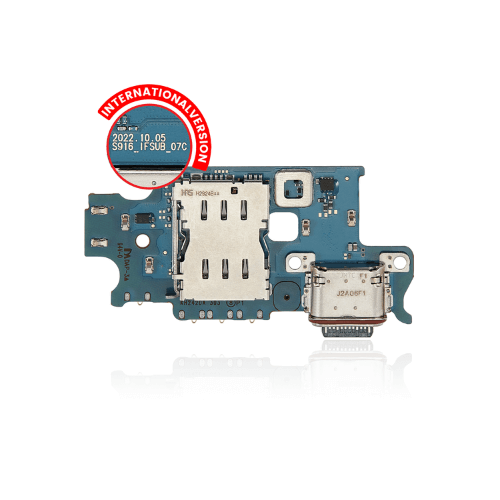 Charging Port Board With Sim Card Reader Compatible For Samsung Galaxy S23 Plus 5G (S916B) (International Version) Charging Port Board With Sim Card Reader Compatible For Samsung Galaxy S23 Plus 5G (S916B) (International Version)