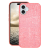 Luxury Rhinestone Case for Apple iPhone 16 Plus - Pink