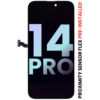 OLED Assembly With Proximity Sensor Flex Pre-Installed Compatible For IPhone 14 Pro (Service Pack)