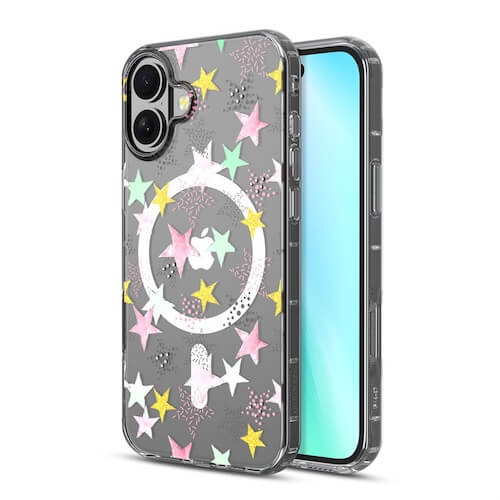 MyBat Pro Mood Series MagSafe Case (with Diamonds) for Apple iPhone 16 - Starstruck MyBat Pro Mood Series MagSafe Case (with Diamonds) for Apple iPhone 16 - Starstruck