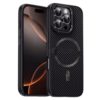 Case Magsafe Carbon Fiber for Apple iPhone 15 - Black