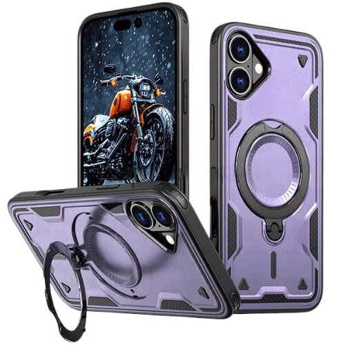 Sparta Magsafe Ring Case for Apple iPhone 16 - Purple Sparta Magsafe Ring Case for Apple iPhone 16 - Purple