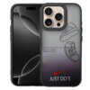 Case Shoe Glazed for Apple iPhone 16 Pro Max - Black