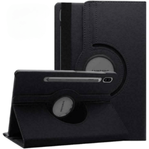 360 Rotating Case for Samsung Tab S10 Plus/ S9 Plus/ S9 FE + - Black