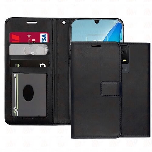 Case Photo ID Wallet for Motorola Edge (2023) - Black Case Photo ID Wallet for Motorola Edge (2023) - Black