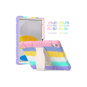 Case Tuff Kickstand for Apple iPad 10.9 (2022) / A16 - Rainbow